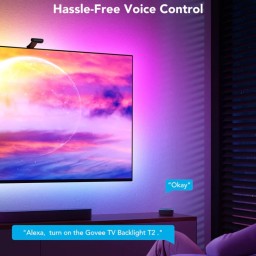 إضاءة خلفية ذكية للتلفزيون Govee TV Backlight T2 (75-85 بوصة) Govee TV Backlight T2 Smart RGBIC TV Backlight (75-85")