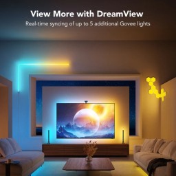 إضاءة خلفية ذكية للتلفزيون Govee TV Backlight T2 (75-85 بوصة) Govee TV Backlight T2 Smart RGBIC TV Backlight (75-85")