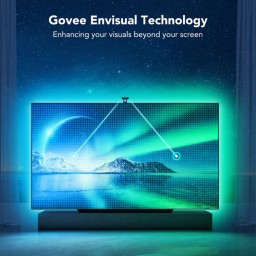 إضاءة خلفية ذكية للتلفزيون Govee TV Backlight T2 (75-85 بوصة) Govee TV Backlight T2 Smart RGBIC TV Backlight (75-85")