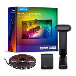 إضاءة خلفية ذكية للتلفزيون Govee TV Backlight T2 (75-85 بوصة) Govee TV Backlight T2 Smart RGBIC TV Backlight (75-85")