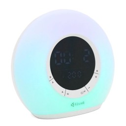 سماعة ومصباح RGB ذكي Kisonli Q6B مع ساعة ومنبه Kisonli Q6B RGB Bluetooth Speaker with Alarm Clock