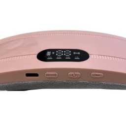 حزام تدفئة ذكي للبطن والخصر مع اهتزاز – قابل للشحن USB Smart heating belt for abdomen and waist with vibration – USB rechargeable