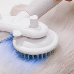 فرشة قطط وكلاب مع ضوء معقم للقضاء على الفطريات والميكروبات Pet Anion blue comb