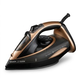 مكوى بخاري احترافي مع قاعدة فرشاة بقدرة 2000 واط STEAM IRON