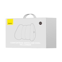 وسادة وسند الظهر المبرد للسيارة "باسيوس كامفورت رايد" الميرغوني لدعم القطنية Baseus ComfortRide Series Car Cooling Lumbar Pillow Ergonomic Cushion for Back Support