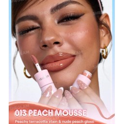 ملمع ومحدد شفاه قابل للتقشير 2 في 1 لاين تو شاين Line To Shine Peel-Off Lip Stain & Gloss Duo