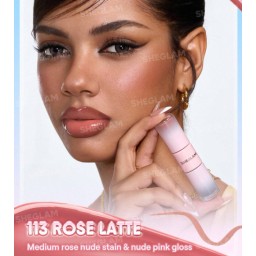 ملمع ومحدد شفاه قابل للتقشير 2 في 1 لاين تو شاين Line To Shine Peel-Off Lip Stain & Gloss Duo