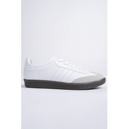 حذاء رياضي Muggo GORDON للجنسين أبيض برباط للمشي والجري - مريح وعصري Muggo GORDON Unisex Orthopedic Lace-Up Walking Running Sneaker - White