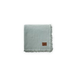 مفرش سرير من قماش المِسلين 4 طبقات (200×220 سم) Organic Muslin Four Layers Bedspread (200x220 cm)