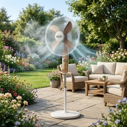 مروحة عمودية المنيوم هواء نقي حجم 18 انش Vertical fan