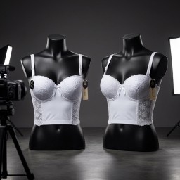 حمالة صدر سفنج وعظم زبدة ليكرا طويل دعم كامل Moda Clavel Padded Underwire Lycra Longline Bra - Butter Smooth Back Support
