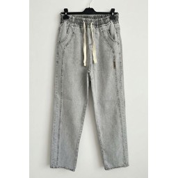 بنطلون جينز رجالي بقصة مريحة Baggy 30076 - لون حجر Men's Relaxed Fit Baggy Jean Pants 30076 - Stone Color