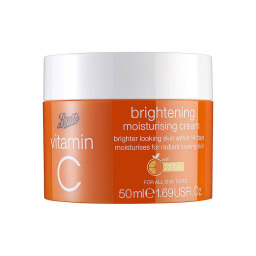 كريم ترطيب وتفتيح بفيتامين سي من بوتس 50 مل Boots Vitamin C Brightening Moisturising Cream 50ml