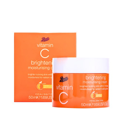 كريم ترطيب وتفتيح بفيتامين سي من بوتس 50 مل Boots Vitamin C Brightening Moisturising Cream 50ml