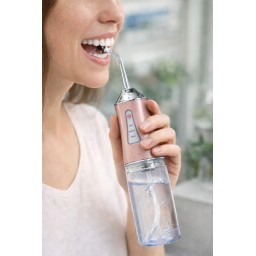 جهاز تنضيف  الاسنان المائي المحمول القابل للشحن ثلاث اوضاع Rechargeable portable water flosser with three modes