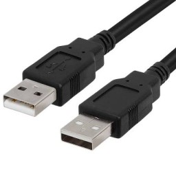 كيبل FengHui USB 2.0 نوع A ذكر إلى A ذكر (0.8 متر) FengHui USB 2.0 Type-A Male to Type-A Male Cable (0.8M)FengHui USB 2.0 Type-A Male to Type-A Male Cable (0.8M)