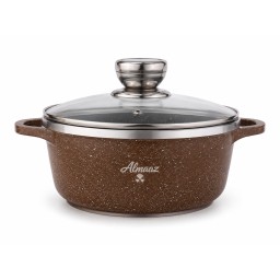 سيت قدر ألماز زيتي كرانيت 3 قطع ALMAAZ Granite Cookware Set 3 Pieces