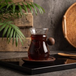 سيت استكان ٦ قطع مع الصحون Tea cups 6 pieces with plates