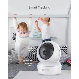 إيزفيز CS-TY1 5MP – كاميرا مراقبة داخلية لاسلكية Wi-Fi EZVIZ CS-TY1 (5MP, Wi-Fi) Indoor Security Camera
