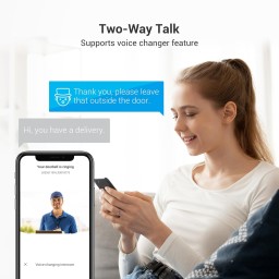 إيزفيز CS-HP7 3MP – جرس باب ذكي بالفيديو مع شاشة داخلية EZVIZ CS-HP7 (3MP) Smart Video Doorphone