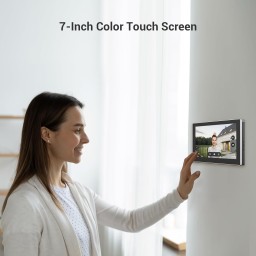 إيزفيز CS-HP7 3MP – جرس باب ذكي بالفيديو مع شاشة داخلية EZVIZ CS-HP7 (3MP) Smart Video Doorphone
