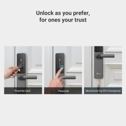 إيزفيز CS-DL05 – قفل باب ذكي ببصمة الإصبع EZVIZ CS-DL05 Smart Fingerprint Door Lock