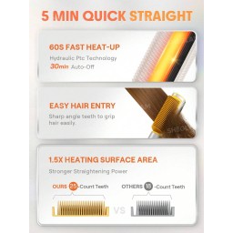 مشط حراري شيكلام Sheglam straightener