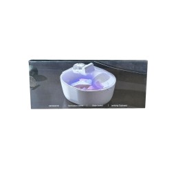 جهاز اذابة اللحوم والاطعمة المجمدة بسرعة قصوى مع اشعة ضوء UVC معقمة A device for defrosting meat and frozen foods at maximum speed with UVC sterilizing light.