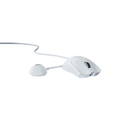 Razer Viper V4 Pro Ultra-lightweight Wireless Symmetrical Gaming Mouse - White + RAZER ATLAS Tempered Glass Mouse Mat - White Razer Viper V4 Pro Ultra-lightweight Wireless Symmetrical Gaming Mouse - White + RAZER ATLAS Tempered Glass Mouse Mat - White