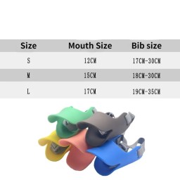 کمامة سلیکون - L Silicone Dog Muzzle - L