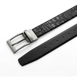 سيت حزام ( دوّار )و محفظة ممغنطة Reversible leather Belt and walet set