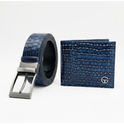 سيت محفظة و حزام دوّار كلاسيك Classic wallet and double face belt