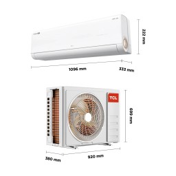 سبلت جداري إنفيرتر تكييف وتدفئة 2 طن Wall Mount Inverter Air Conditioner 2 Ton