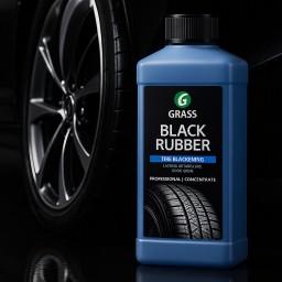 ملمع اطارات والسوادات GRASS Black rubber