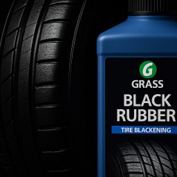 ملمع اطارات والسوادات GRASS Black rubber