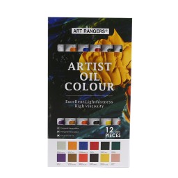 الوان زيتي ١٢ لون ٥٠ مل Oil colors 12 pc 50 ml