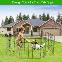 قفص السياج حديدي Pet Metal Cage