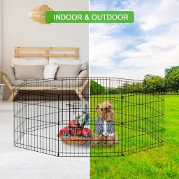 قفص السياج حديدي Pet Metal Cage