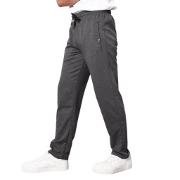 بنطلون رياضي رجالي مريح بقصة مستقيمة Comfortable Men's Straight-Fit Athletic Pants