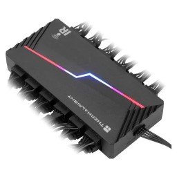 موزع مراوح وإضاءة ARGB ثيرمال X12 IR - أسود Thermal ARGB & Fan Hub X12 IR (Black)