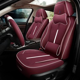غطاء مقاعد سيارة سلطان أحمر خمس راكب Sultan Car Seat Cover 5 seater