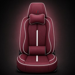 غطاء مقاعد سيارة سلطان أحمر خمس راكب Sultan Car Seat Cover 5 seater