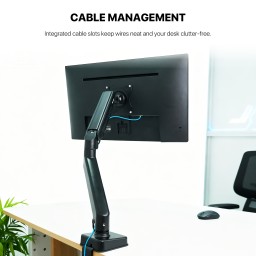 حامل شاشة فانتك MBS1 أحادي الذراع – أسود Fantech MBS1 Single-Arm Monitor Bracket – Black