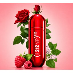 كارولينا هيريرا 212 في آي بي روز ريد – EDP – للنساء Carolina Herrera 212 VIP Rosé Red – EDP – For Women