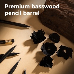 سيت اقلام رصاص علبة فحمي نيوساين Nusign Pencil
