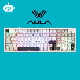 كيبورد ألعاب ميكانيكي لاسلكي AULA F99 PRO AULA F99 PRO Wireless Mechanical Gaming Keyboard