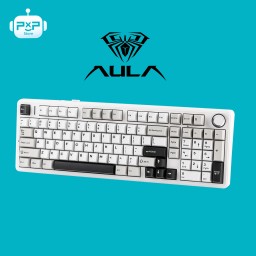 كيبورد ألعاب ميكانيكي لاسلكي AULA F99 PRO AULA F99 PRO Wireless Mechanical Gaming Keyboard