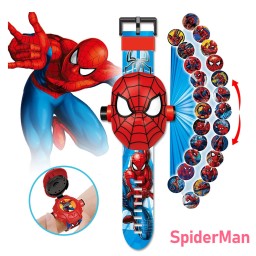 ساعة يد رقمية للأطفال مزودة بإسقاط ضوئي (عرض صور) Kids Digital Wristwatch with Image Projection