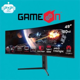 شاشة كيم اون  المنحنية حجم 49 انج Gameon monitor Spectra pro x series 49 dqhd