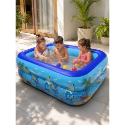 مسبح اطفال هوائي قابل للنفخ Inflatable Kids Swimming Pool